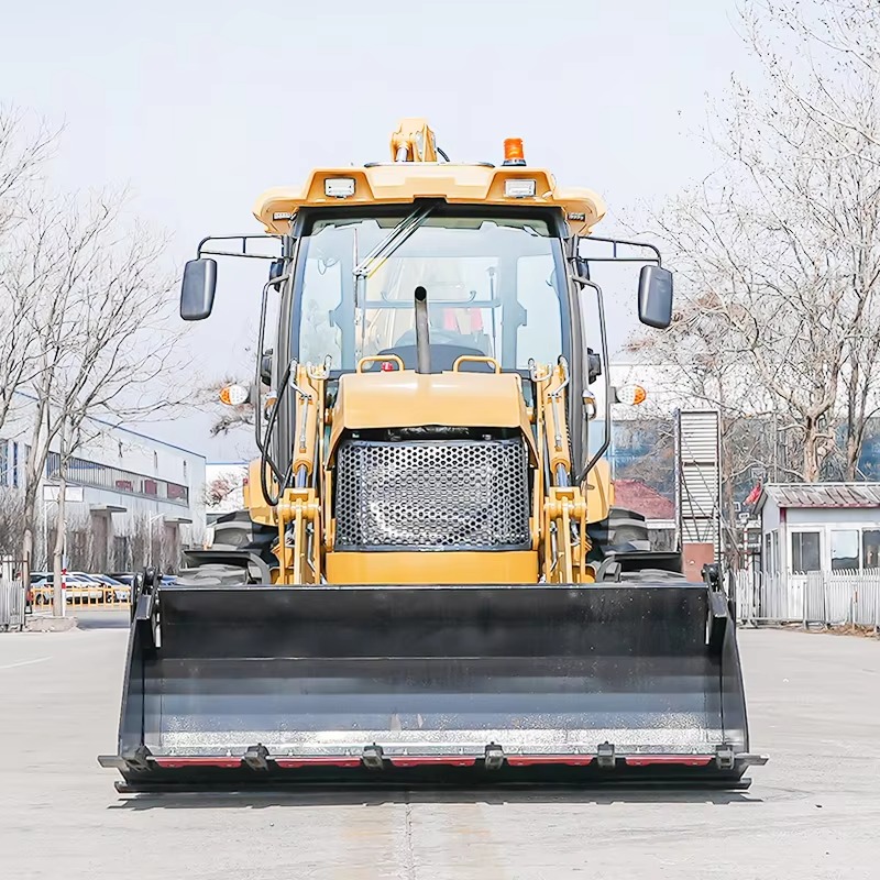 Навесной экскаватор-погрузчик  – обзор и цена Tractor Backhoe