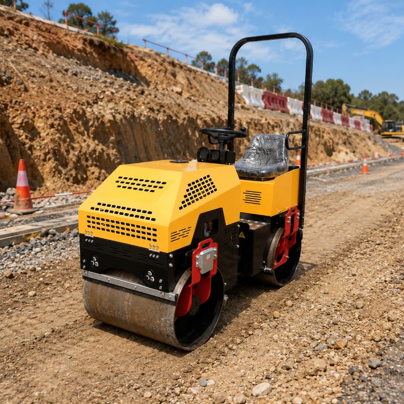 Двухвальцовый вибрационный дор – обзор и цена Heavy Equipment Construction