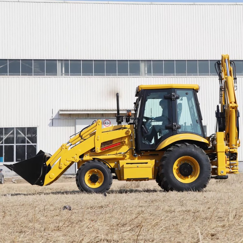 Экскаватор-погрузчик 4x4 для и – обзор и цена Tractor Backhoe