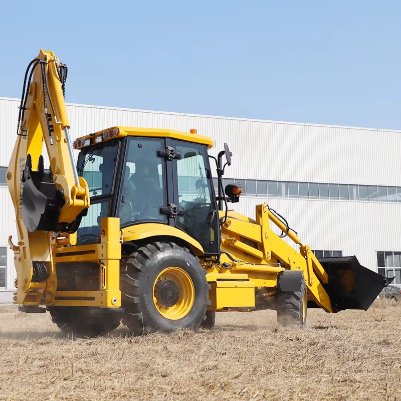 Экскаватор-погрузчик 4x4 для и – обзор и цена Tractor Backhoe