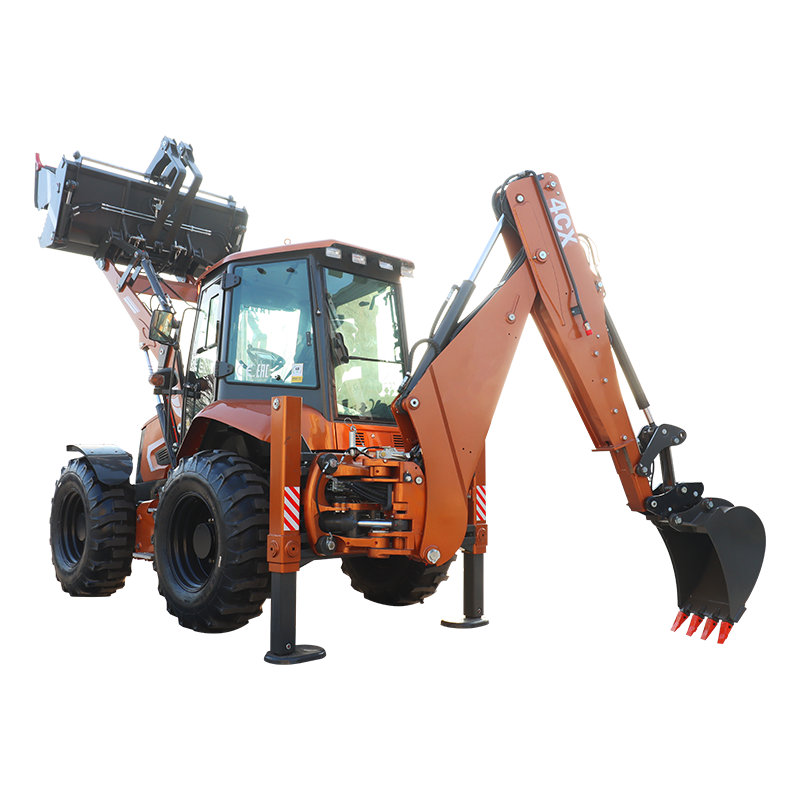 Строительный экскаватор-погруз – обзор и цена Tractor Backhoe